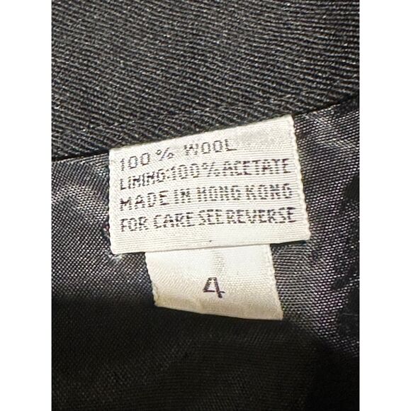 Vintage wool midi pencil skirt - Picture 7 of 7